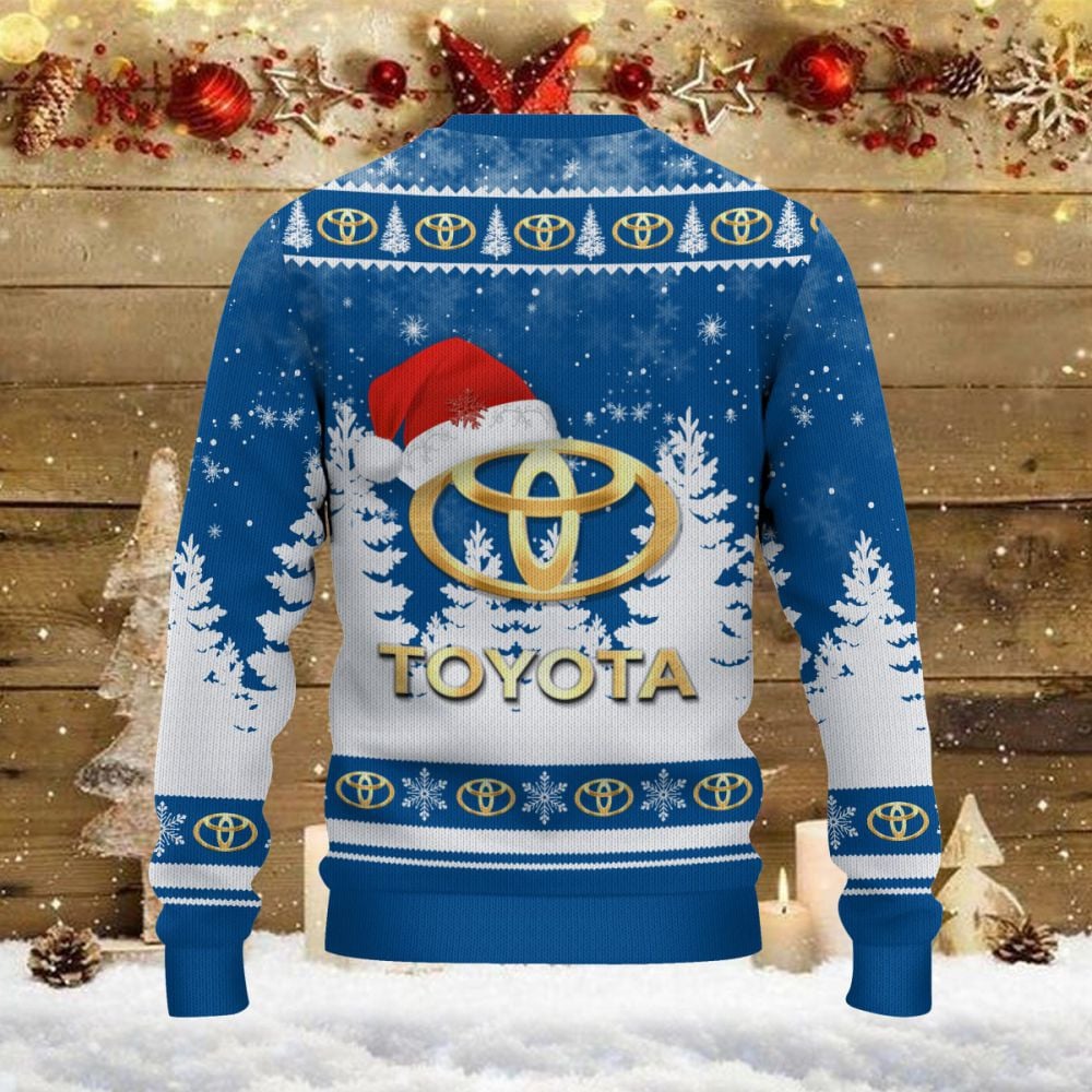 Weihnachtspullover Toyota Blue – Ugly Christmas Sweater – Bild 3