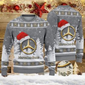 Weihnachtspullover Mercedes-Benz – Ugly Christmas Sweater