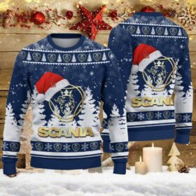 Weihnachtspullover Scania – Ugly Christmas Sweater