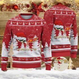 Weihnachtspullover Corvette C6 – Ugly Christmas Sweater