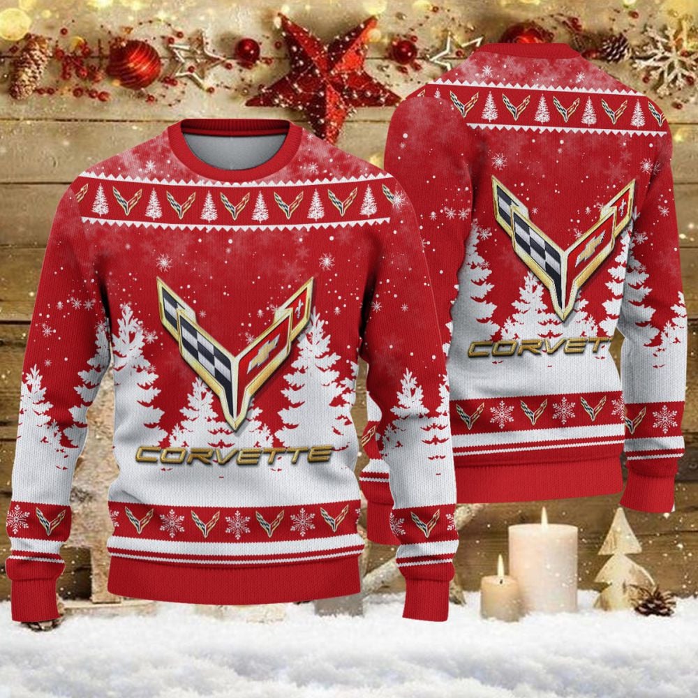 Weihnachtspullover Chevrolet Corvette – Ugly Christmas Sweater