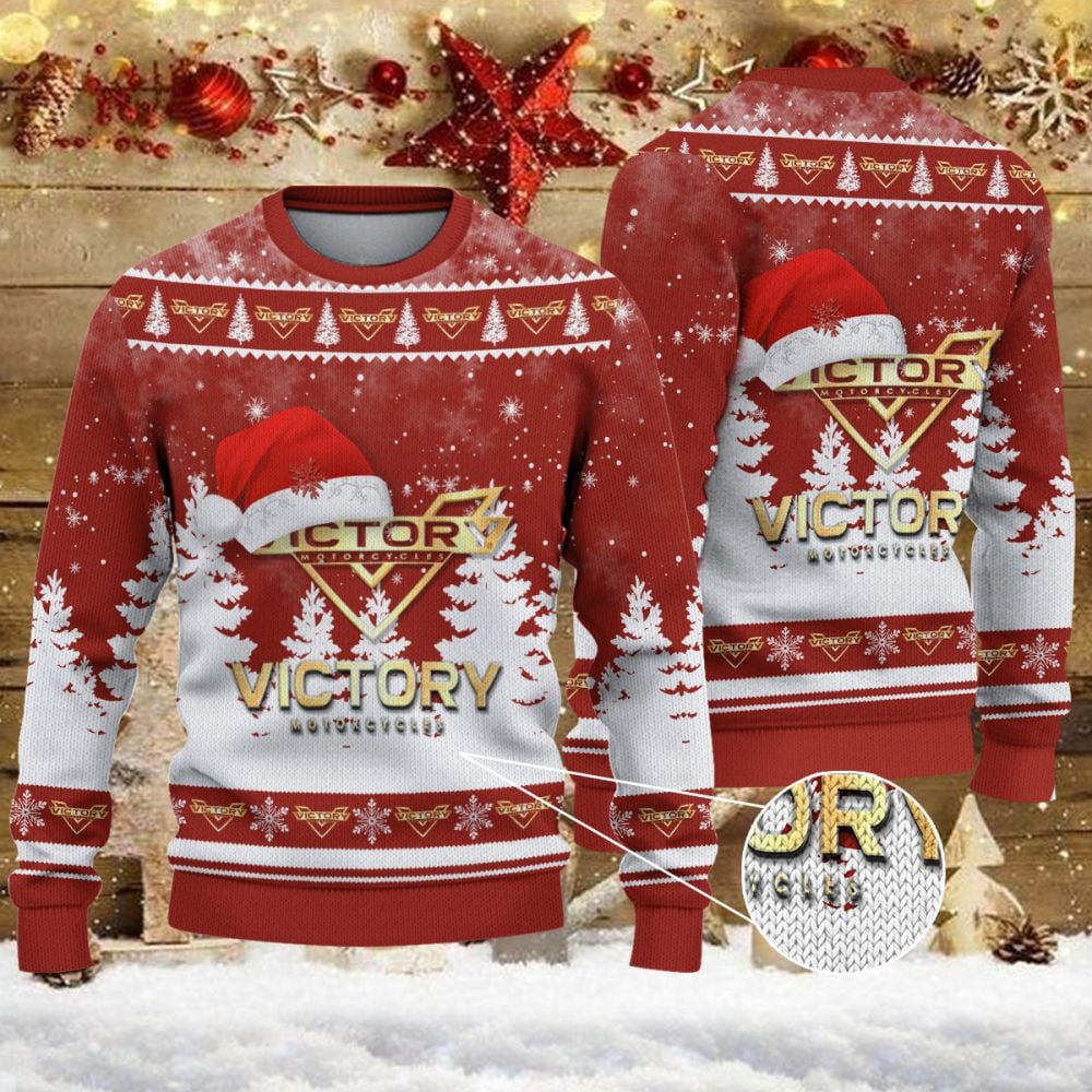Weihnachtspullover Victory Motorcycles - Ugly Christmas Sweater
