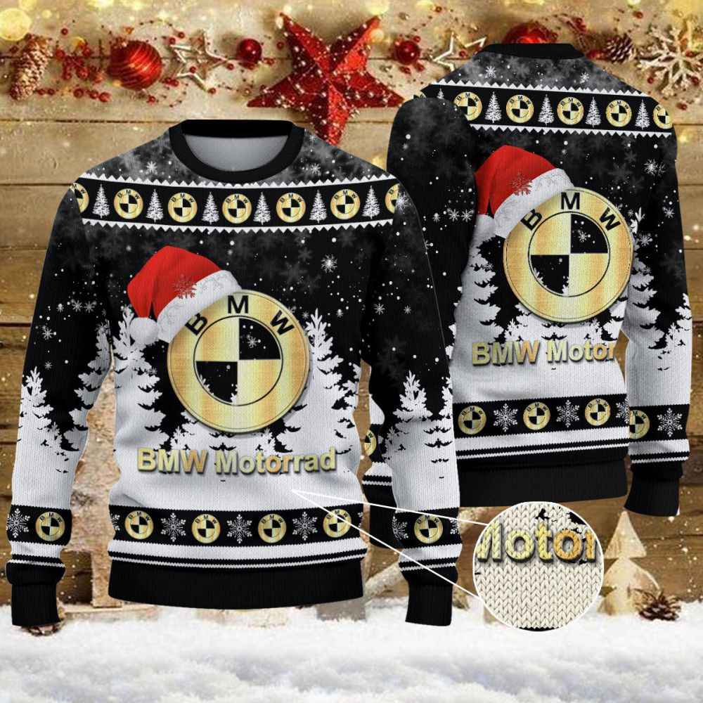 Weihnachtspullover BMW Motorrad - Ugly Christmas Sweater