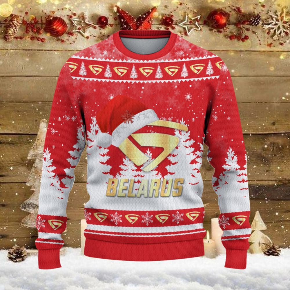 Weihnachtspullover Belarus - Ugly Christmas Sweater – Bild 2