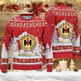 Weihnachtspullover Farmall – Ugly Christmas Sweater