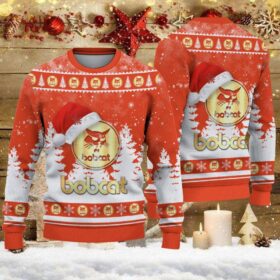 Weihnachtspullover Bobcat – Ugly Christmas Sweater