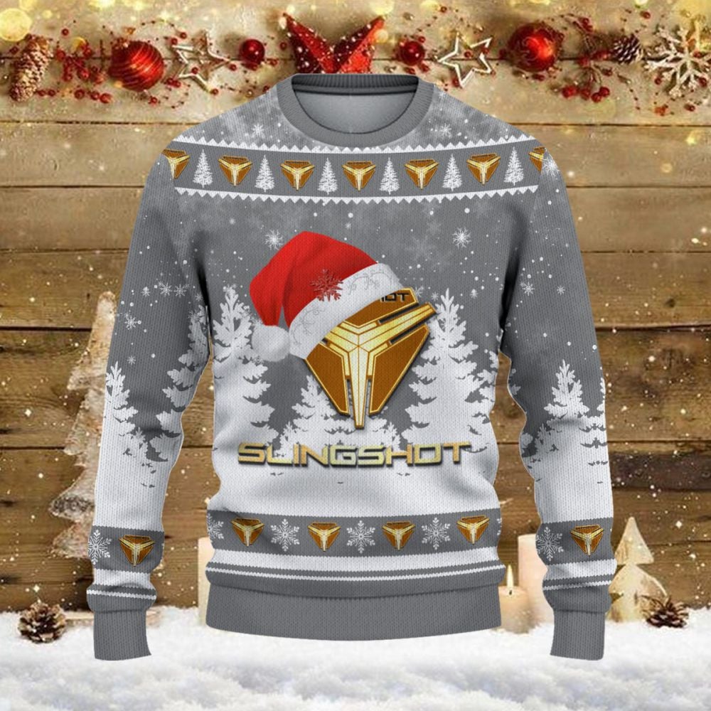 Weihnachtspullover Polaris Slingshot – Ugly Christmas Sweater – Bild 2