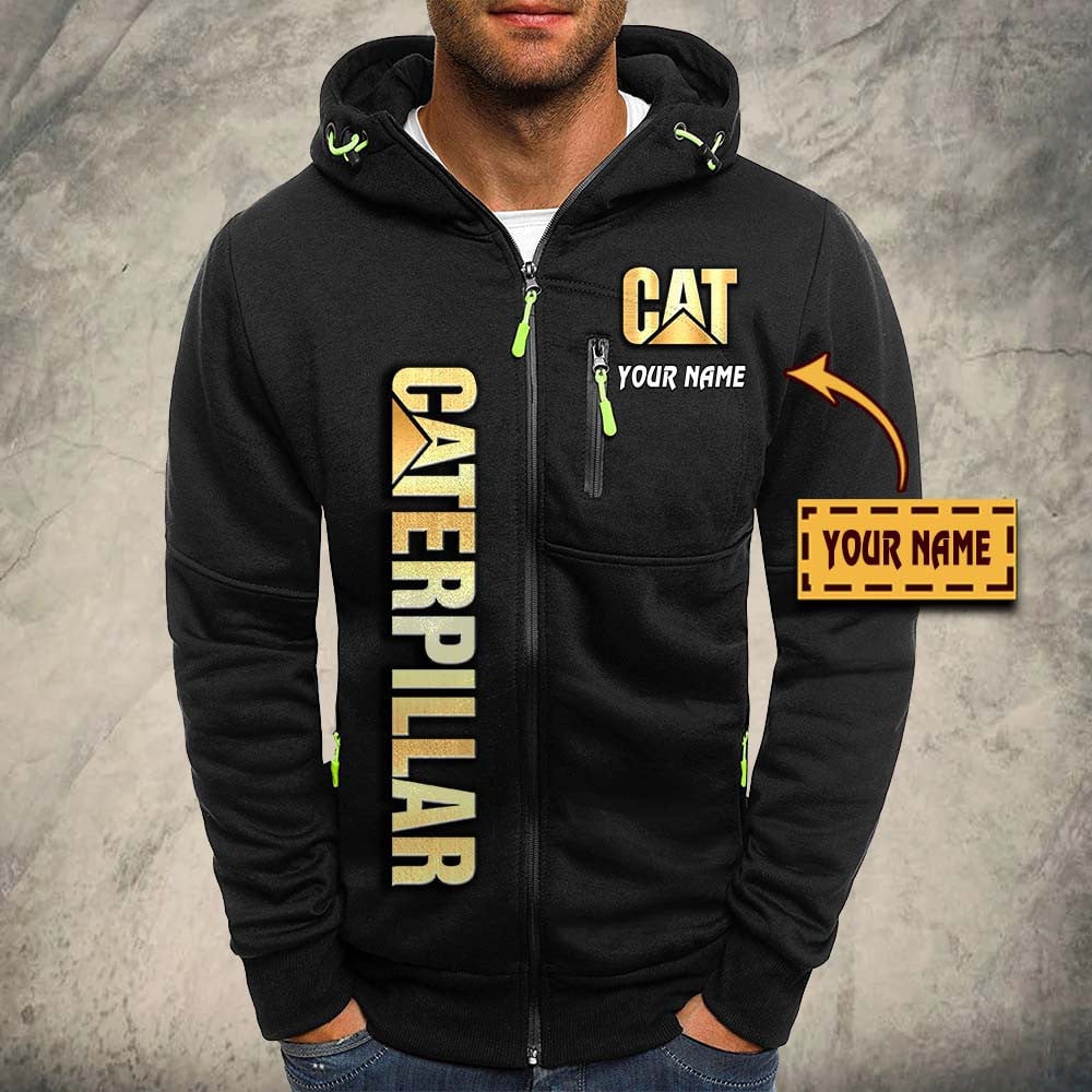 Caterpillar Inc Kapuzensweatjacke – Bild 3