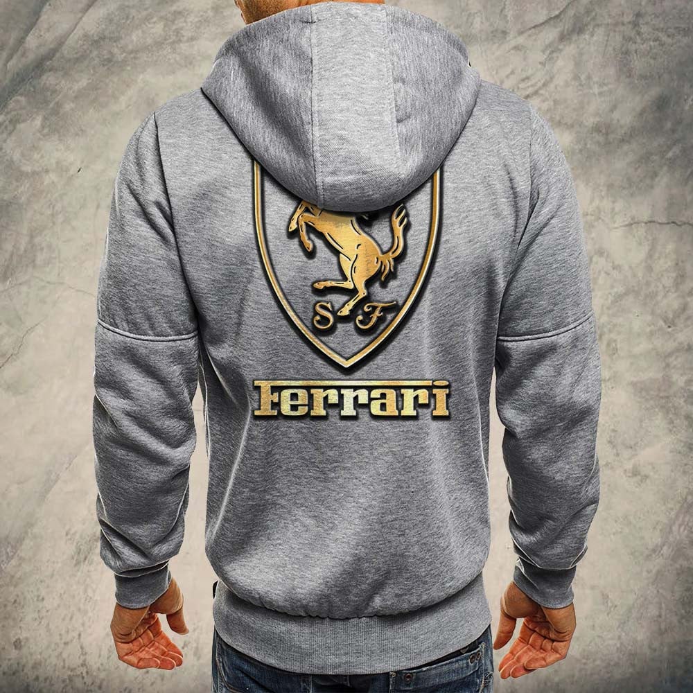 Ferrari Kapuzensweatjacke – Bild 6