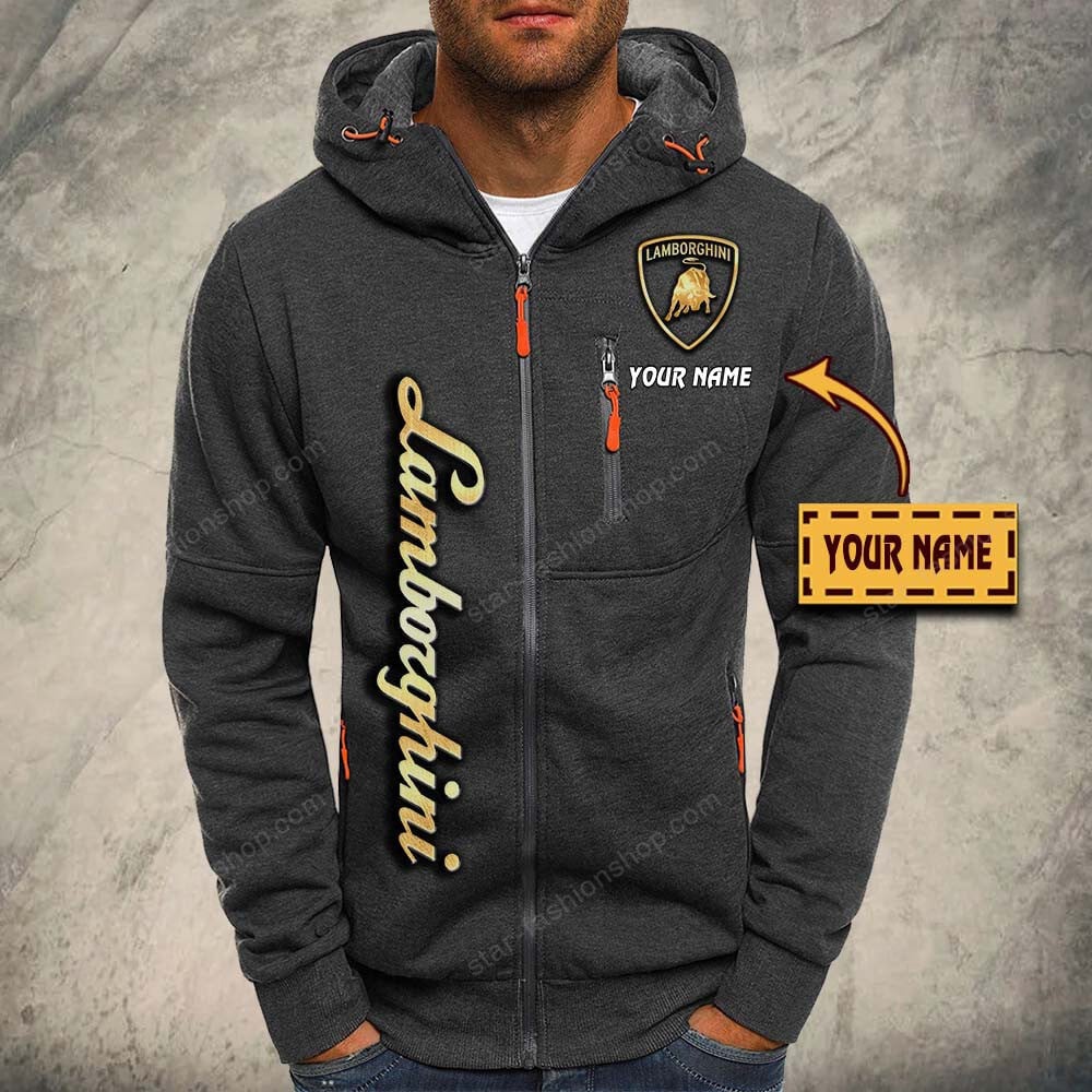 Lamborghini Kapuzensweatjacke – Bild 3