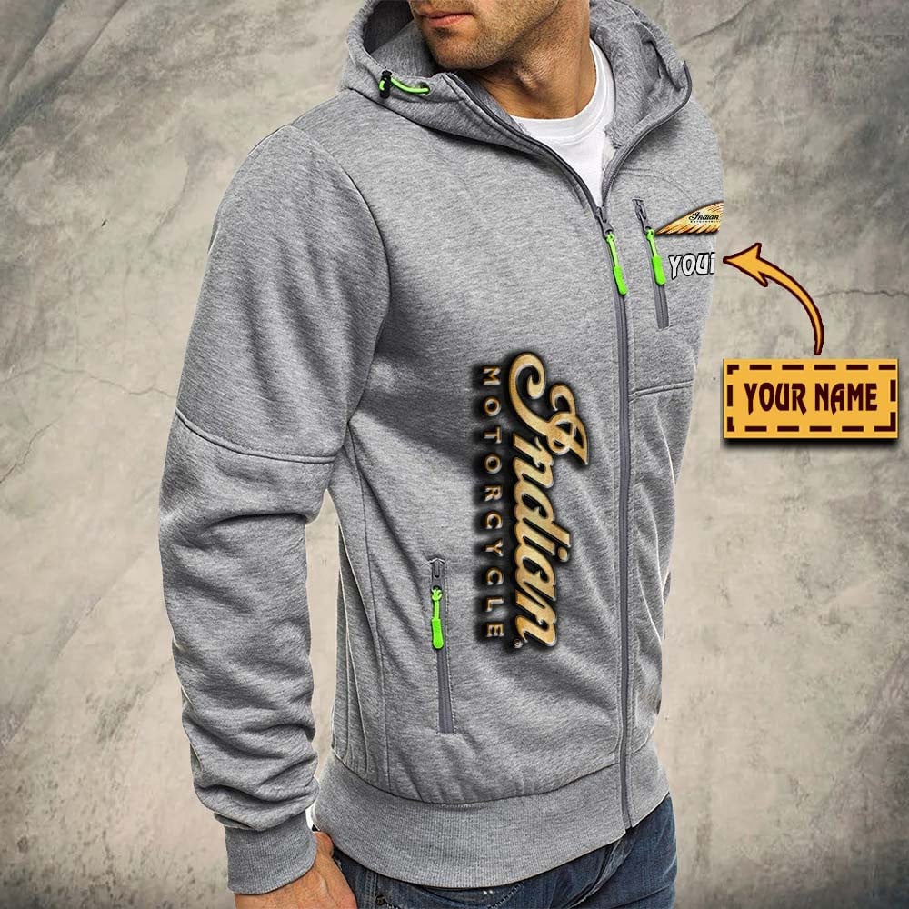 Indian Motorcycle Kapuzensweatjacke – Bild 5