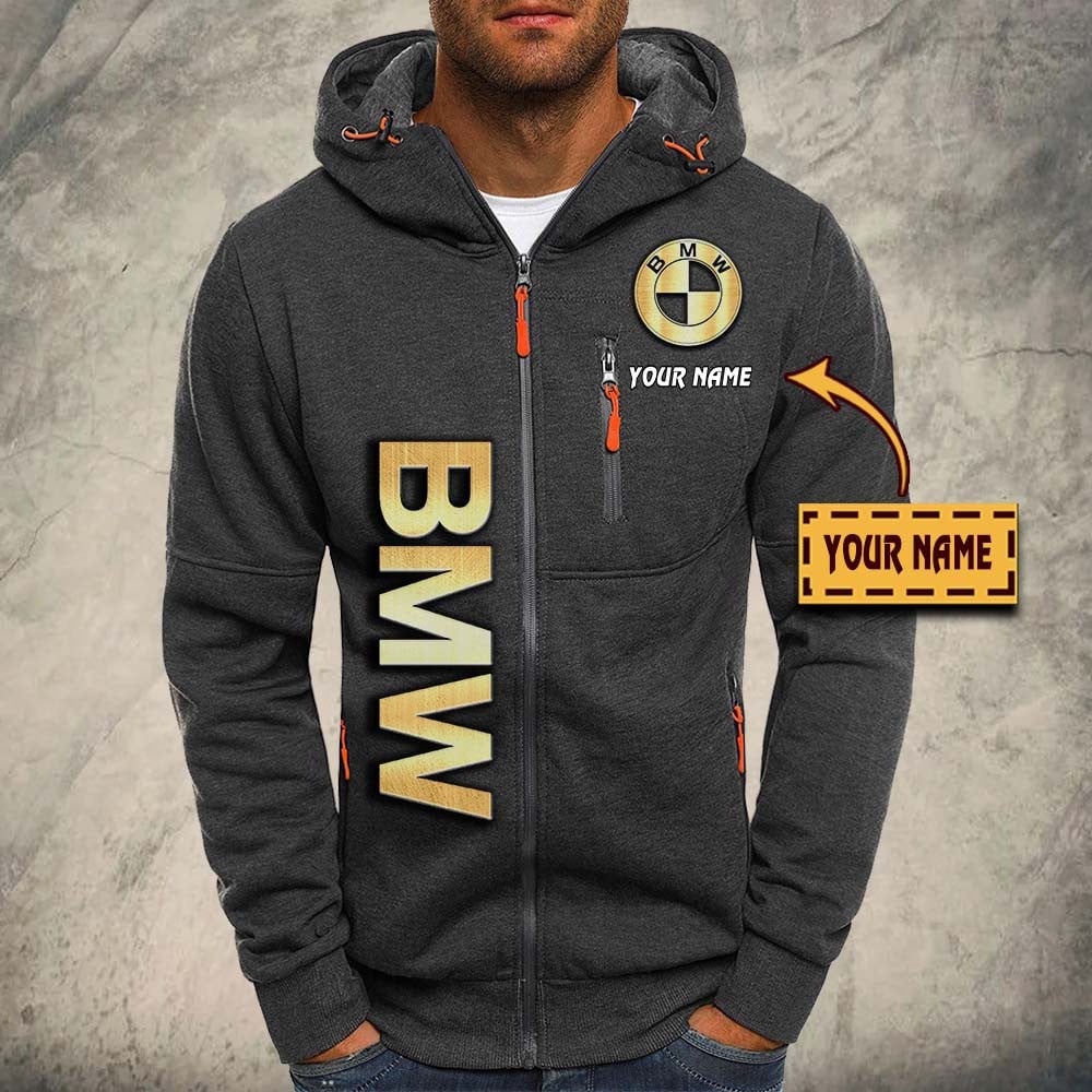 BMW Car Kapuzensweatjacke – Bild 3