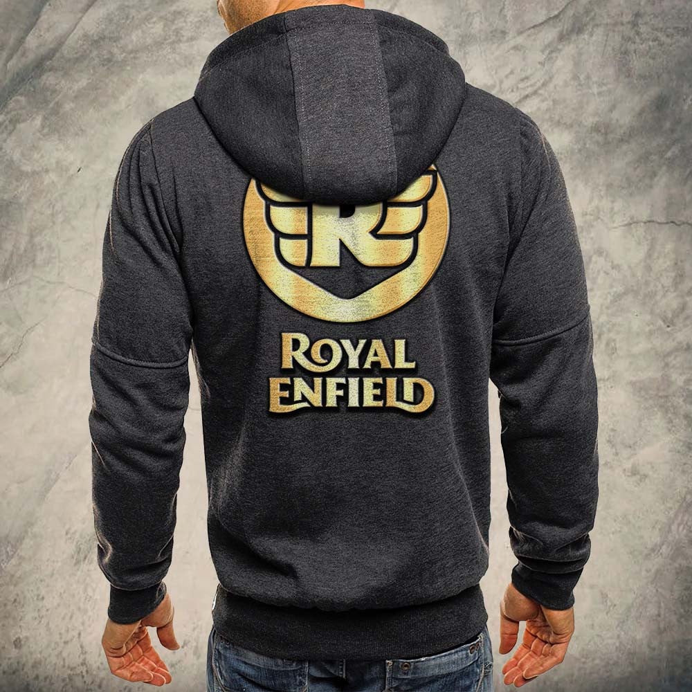 Royal Enfield Kapuzensweatjacke – Bild 4