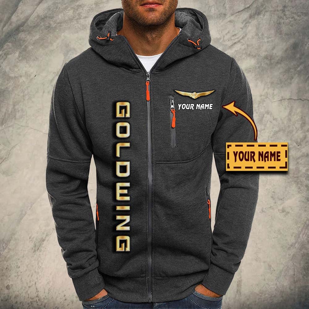 Honda Gold Wing Kapuzensweatjacke – Bild 3