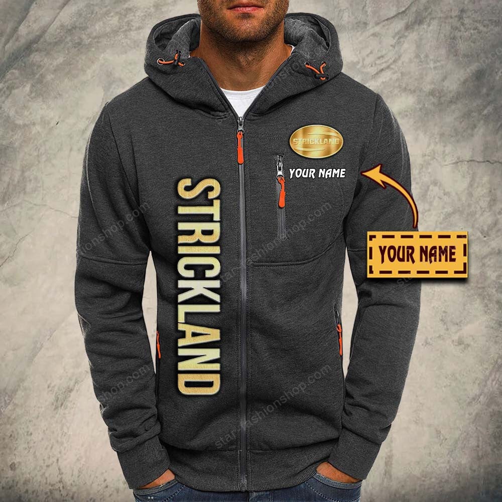Strickland Kapuzensweatjacke – Bild 3