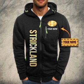 Strickland Kapuzensweatjacke
