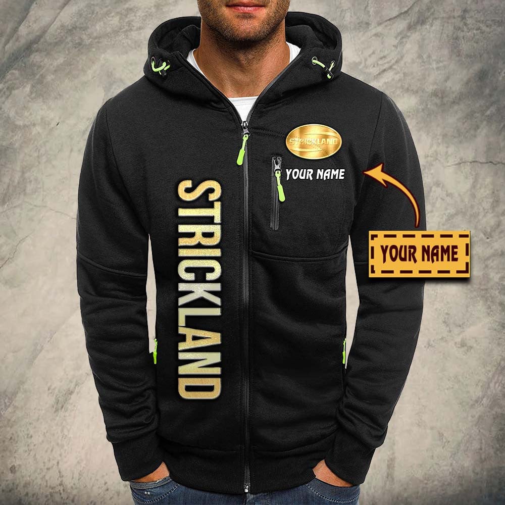 Strickland Kapuzensweatjacke