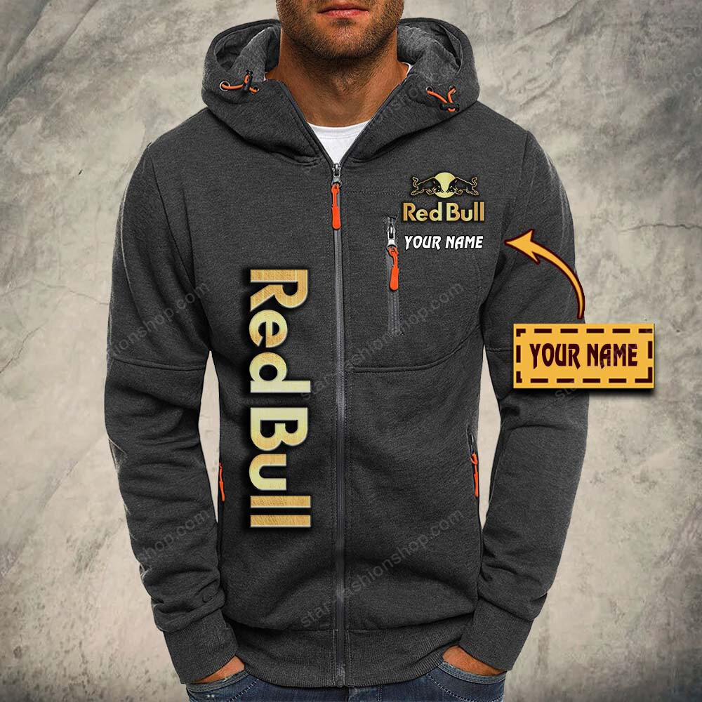 Red Bull Kapuzensweatjacke – Bild 3