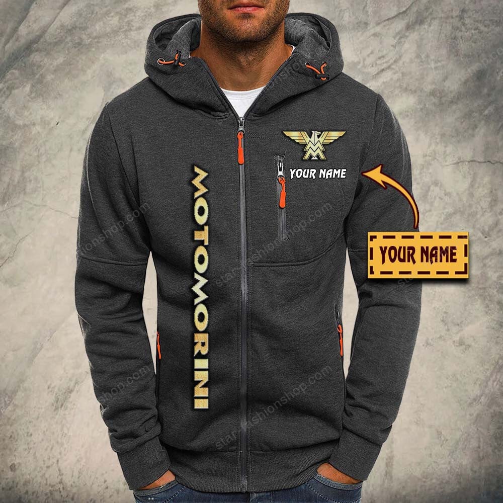 Moto Morini Kapuzensweatjacke – Bild 3