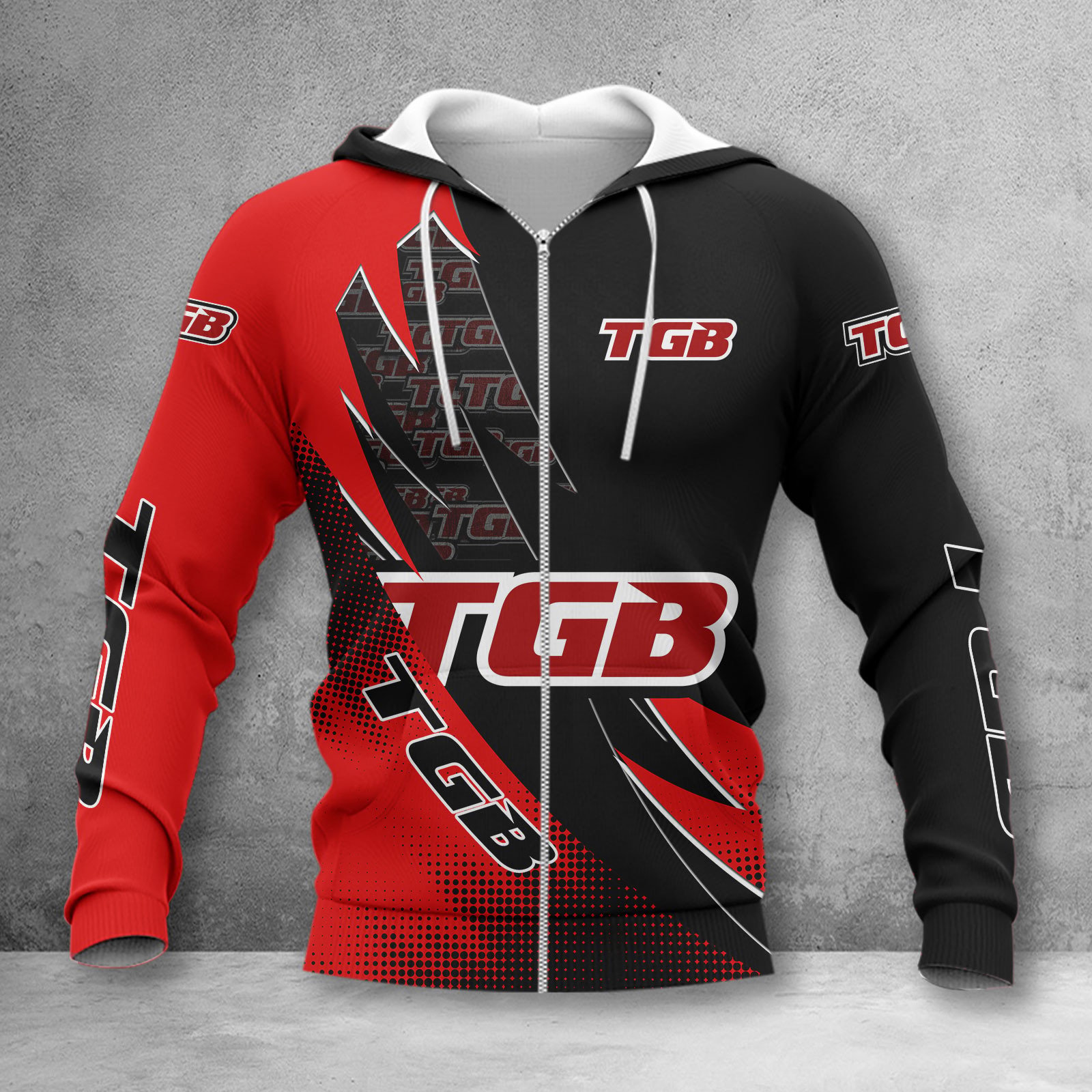 TGB Motorcyles Zip Hoodie