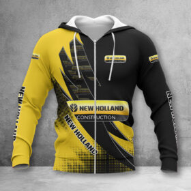 New Holland Construction Zip Hoodie