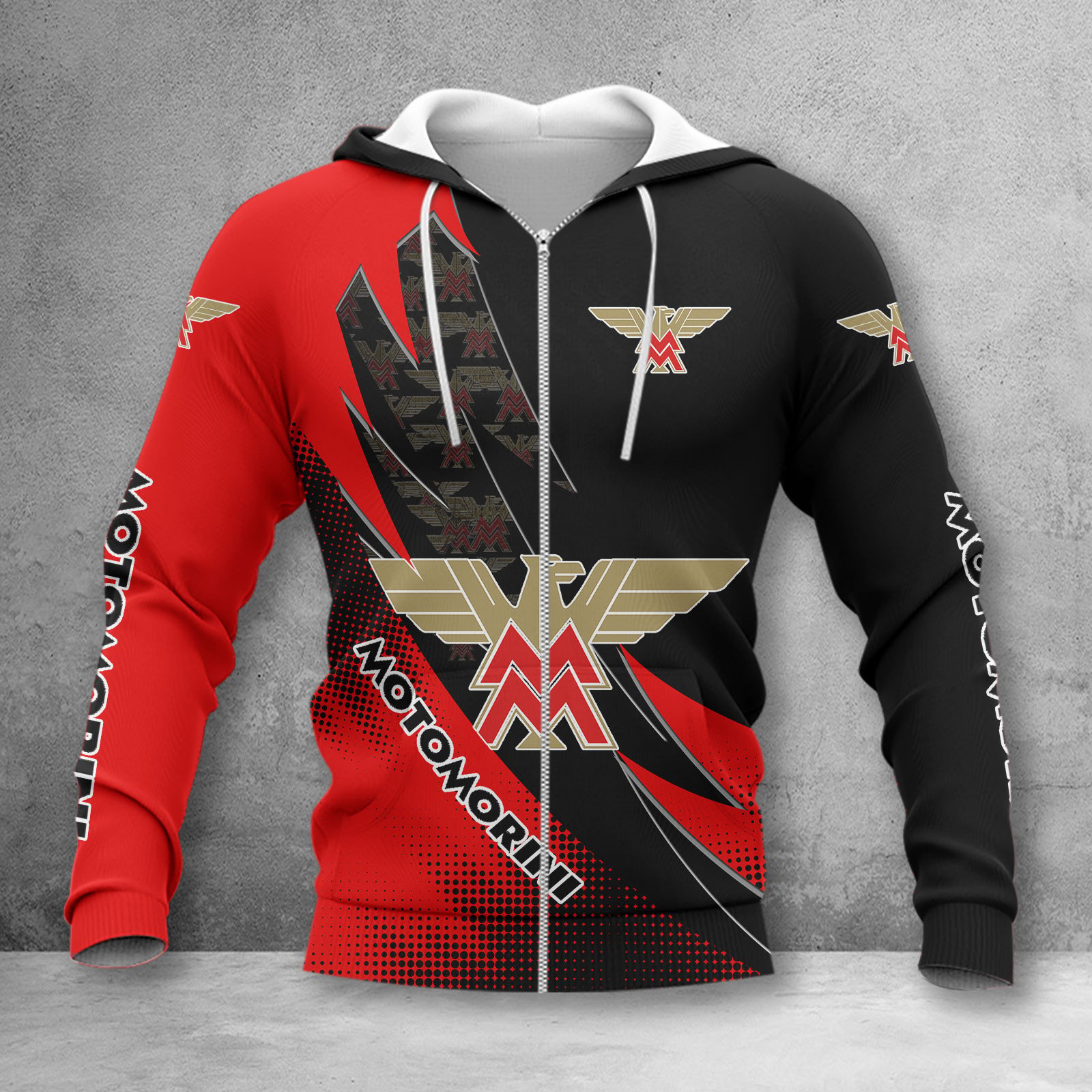 Moto Morini Zip Hoodie