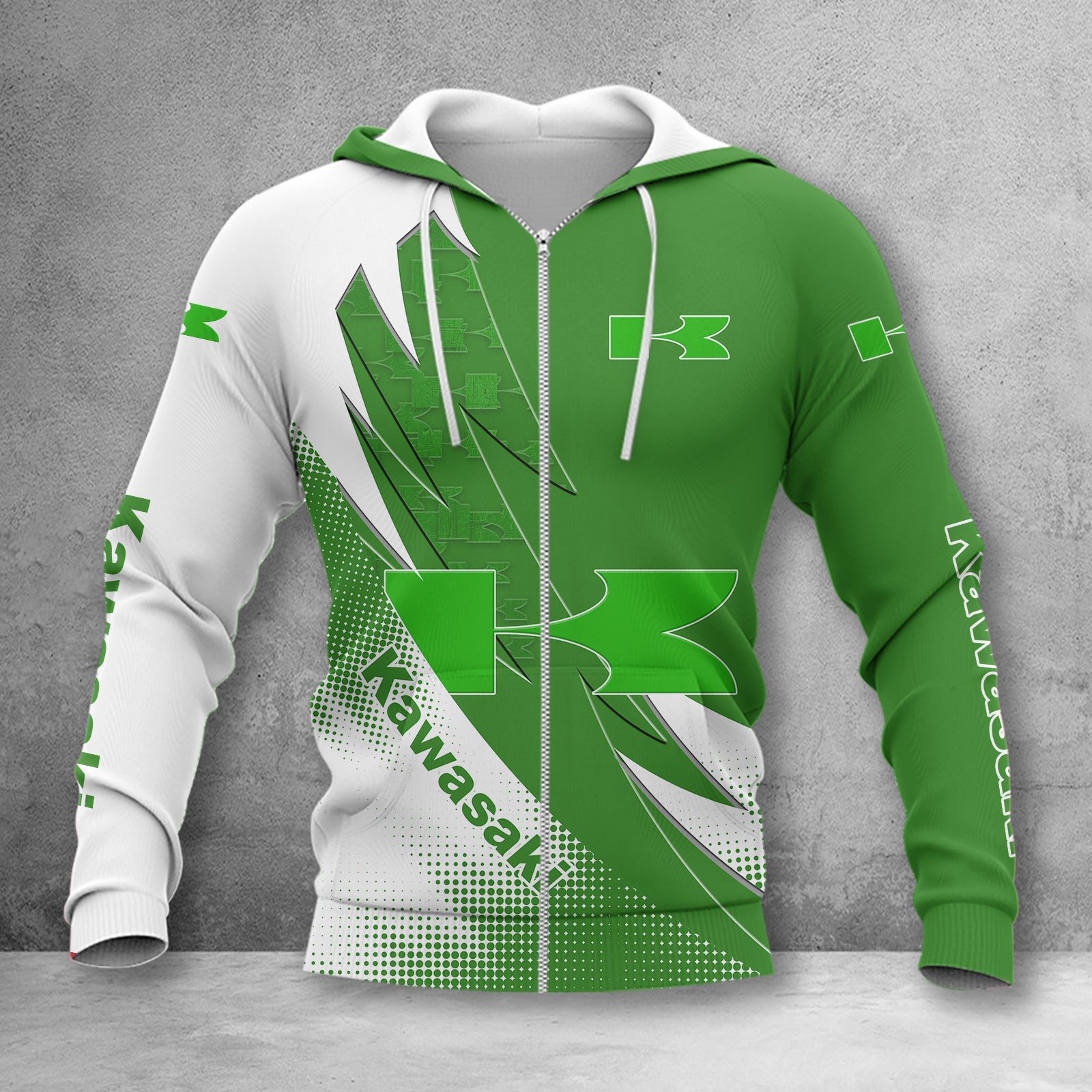 Kawasaki Zip Hoodie