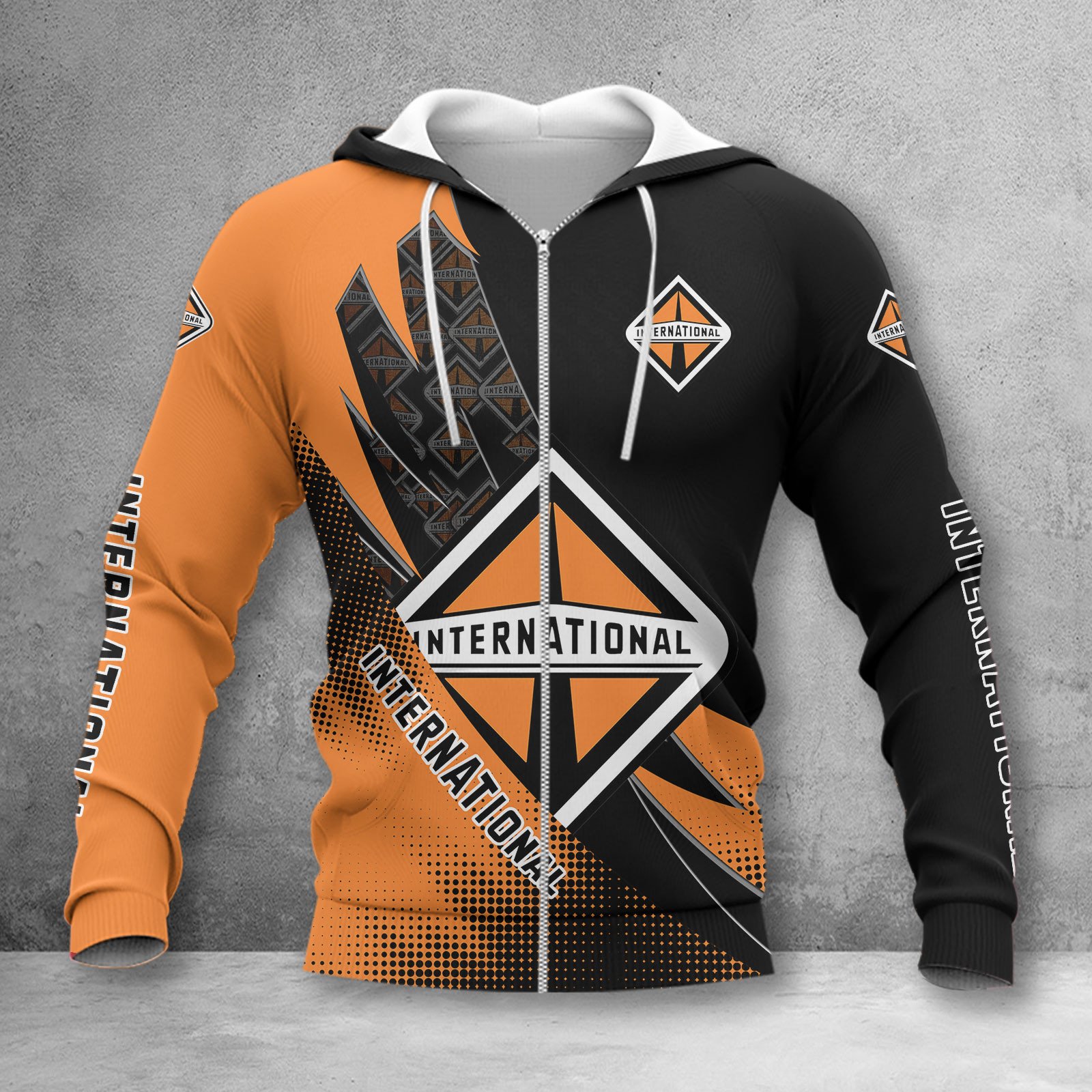 International Zip Hoodie