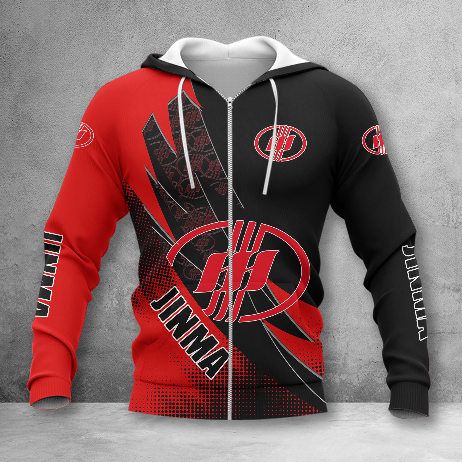 Jinma Zip Hoodie