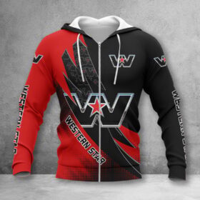 Western Star Zip Hoodie