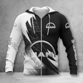 MAN Truck Zip Hoodie