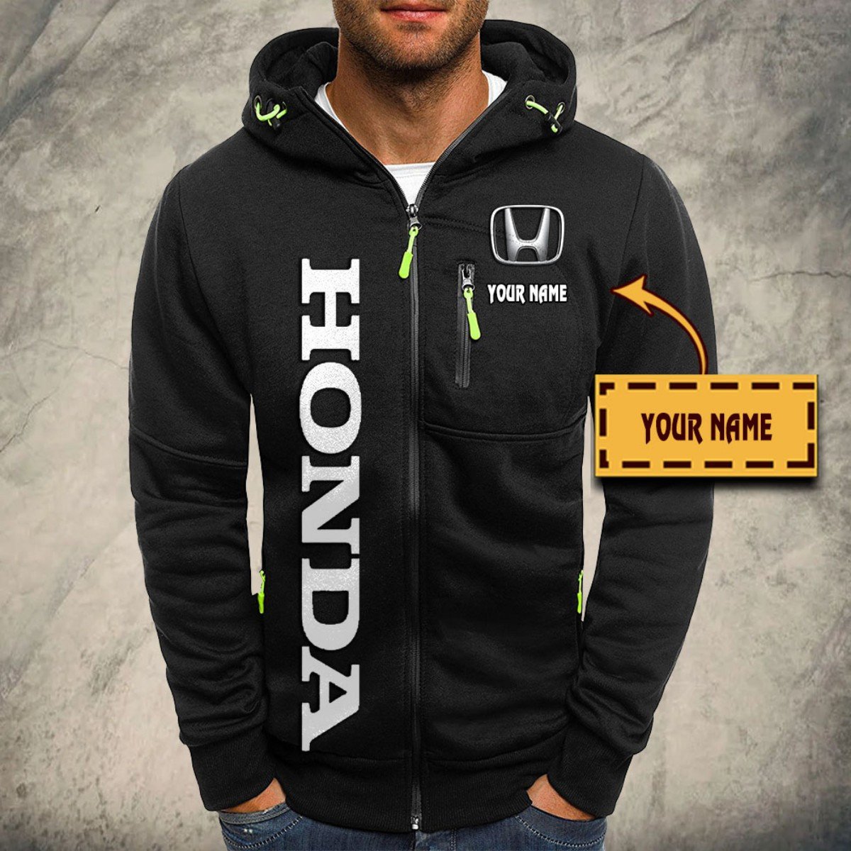 Honda Kapuzensweatjacke – Bild 2