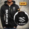 Suzuki Blue Kapuzensweatjacke