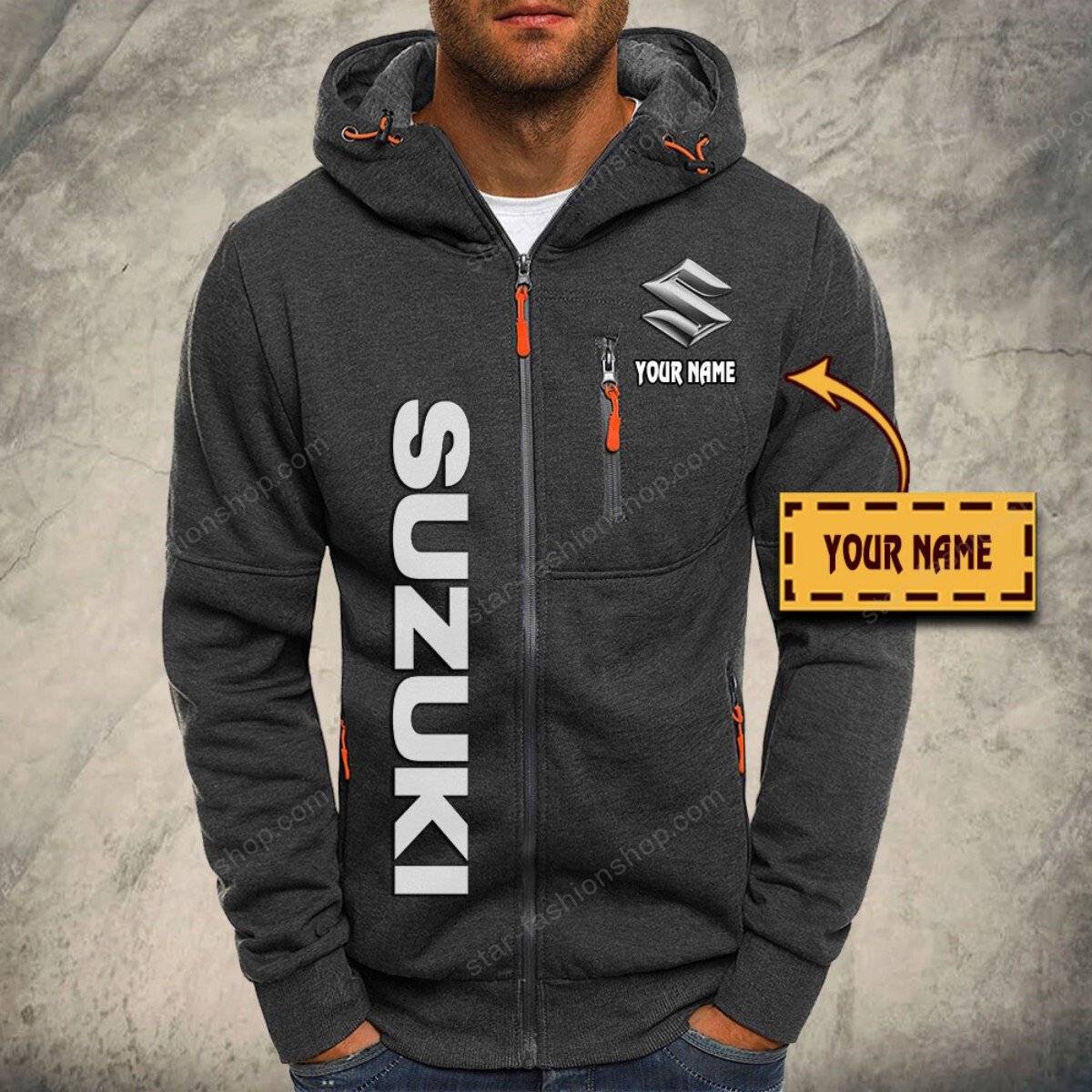 Suzuki Kapuzensweatjacke – Bild 4