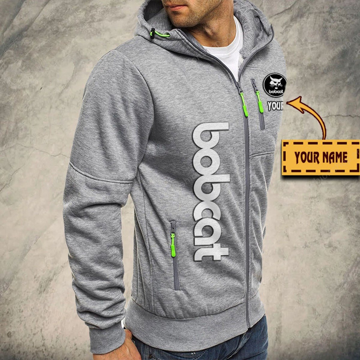 Bobcat Kapuzensweatjacke – Bild 6