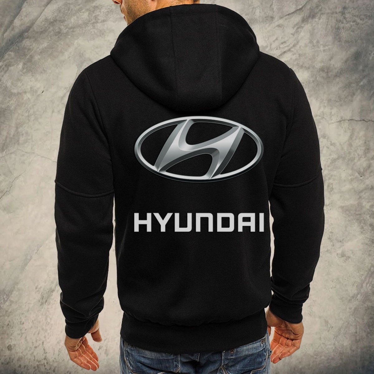 Hyundai Kapuzensweatjacke – Bild 3