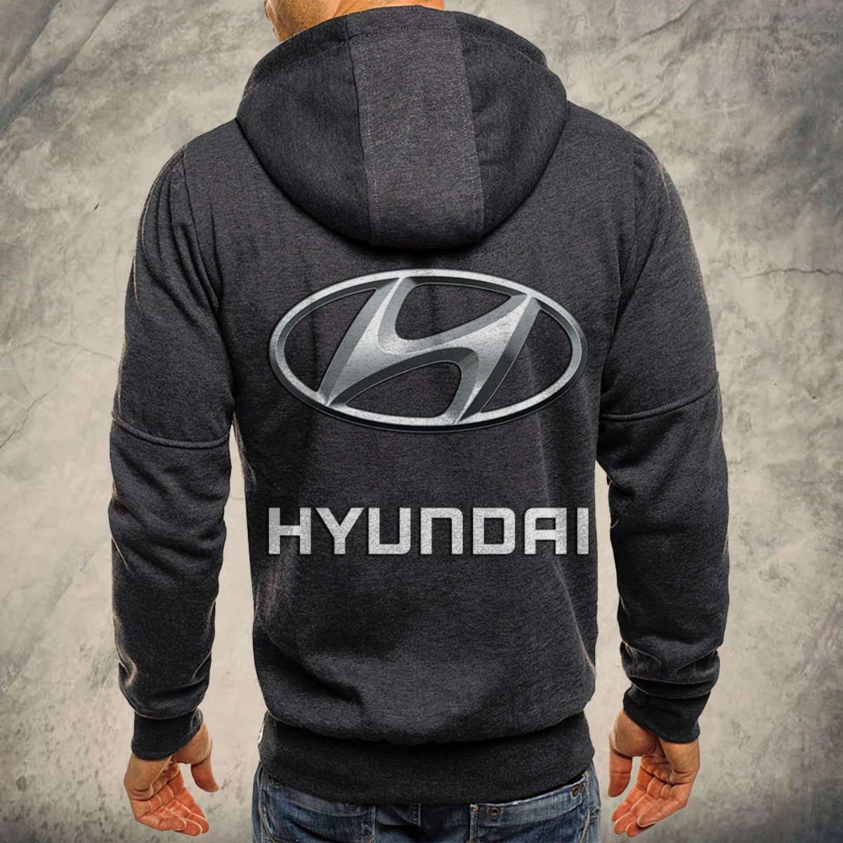 Hyundai Kapuzensweatjacke – Bild 5
