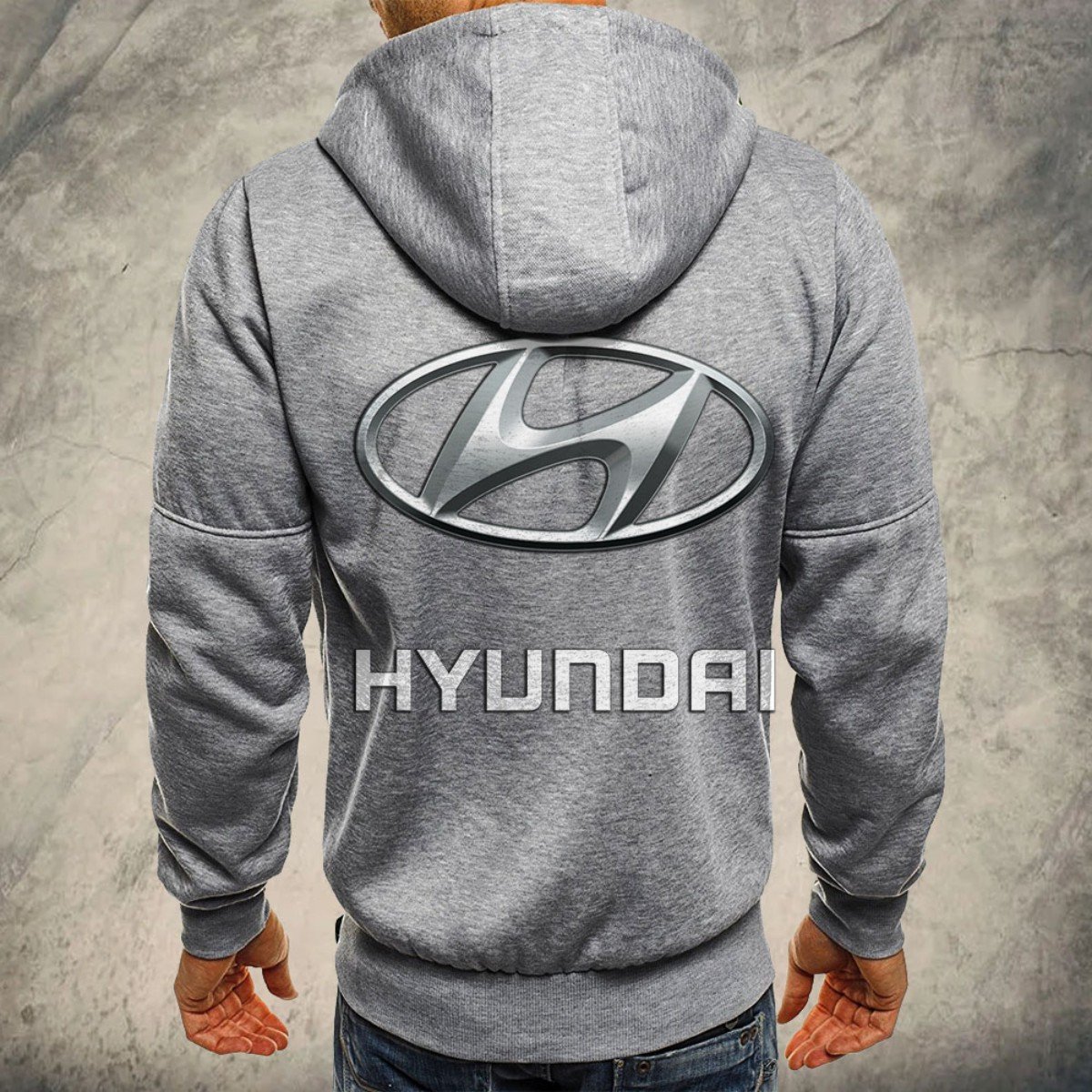Hyundai Kapuzensweatjacke – Bild 7
