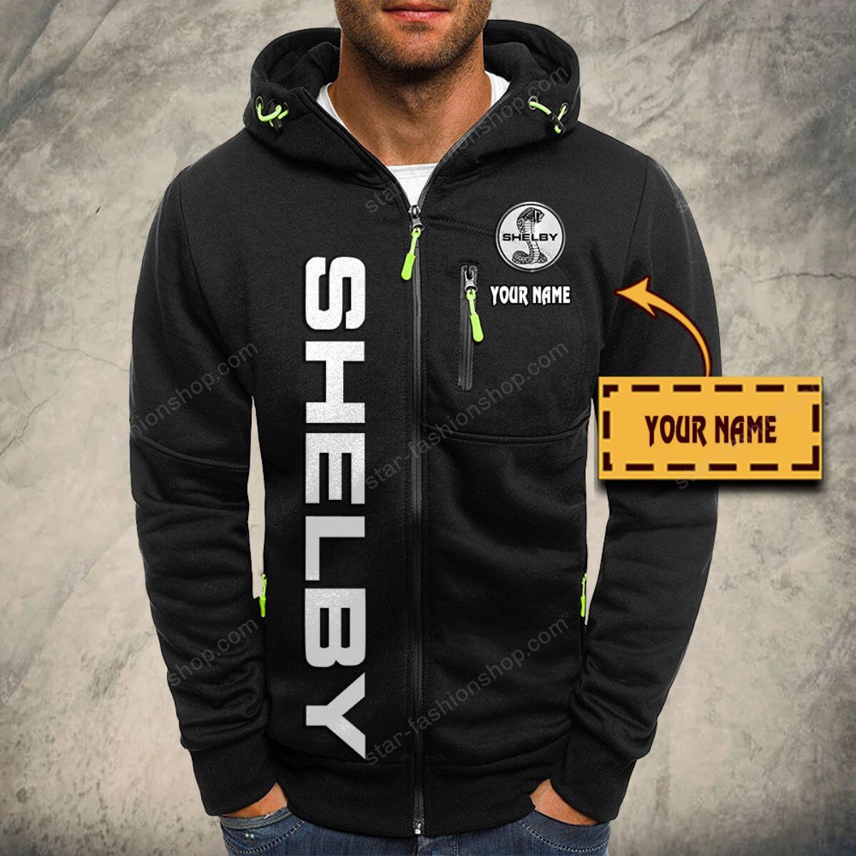 Ford Shelby Kapuzensweatjacke – Bild 2