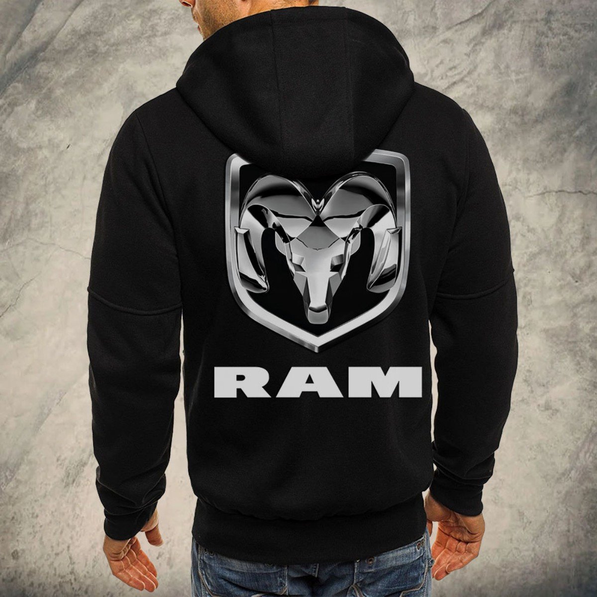 Ram Truck Kapuzensweatjacke – Bild 3