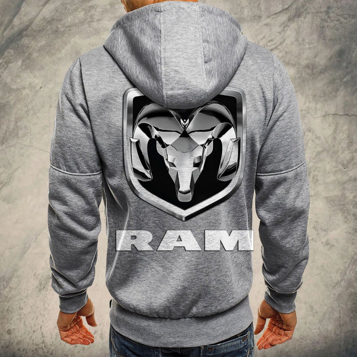 Ram Truck Kapuzensweatjacke – Bild 7