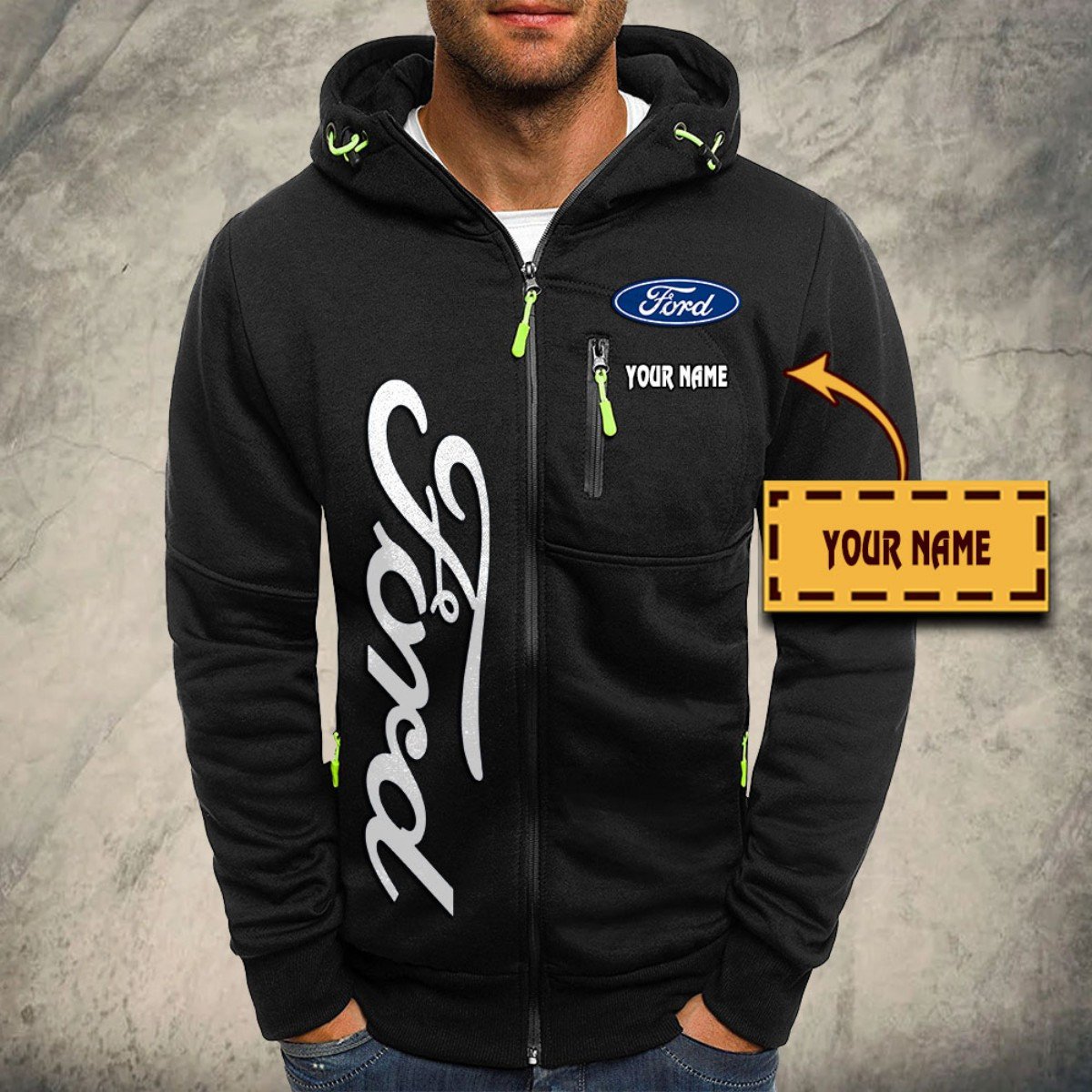 Ford Kapuzensweatjacke – Bild 2