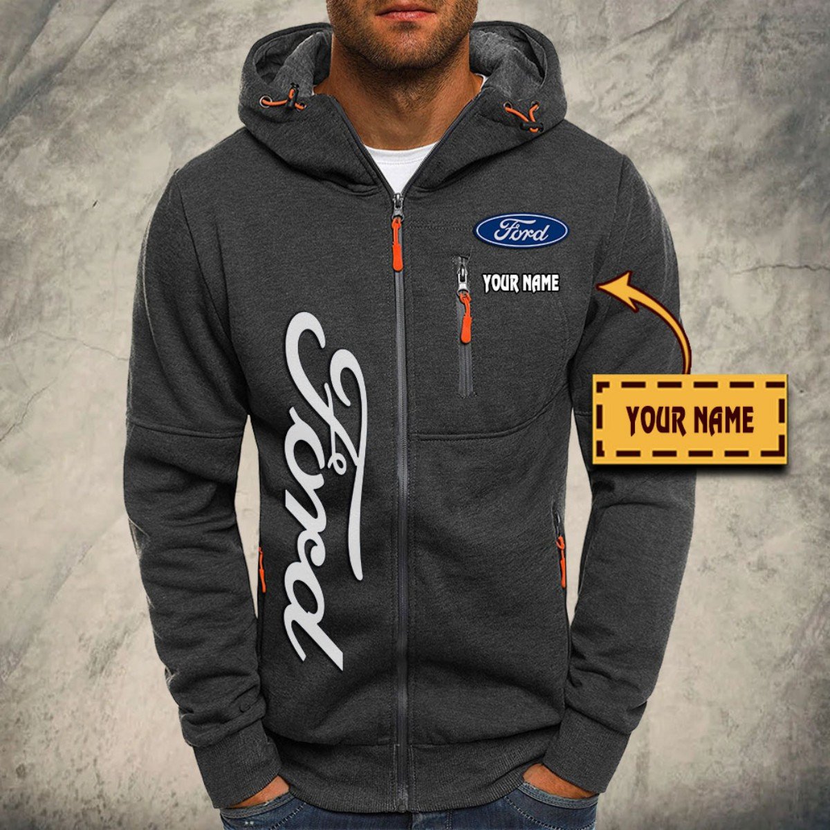 Ford Kapuzensweatjacke – Bild 4