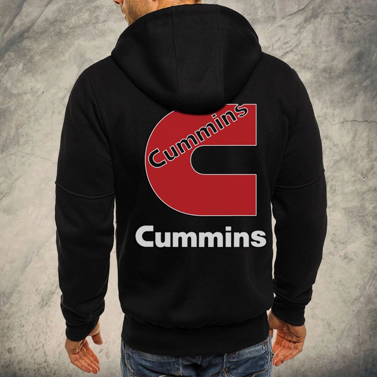 Cummins Kapuzensweatjacke – Bild 3