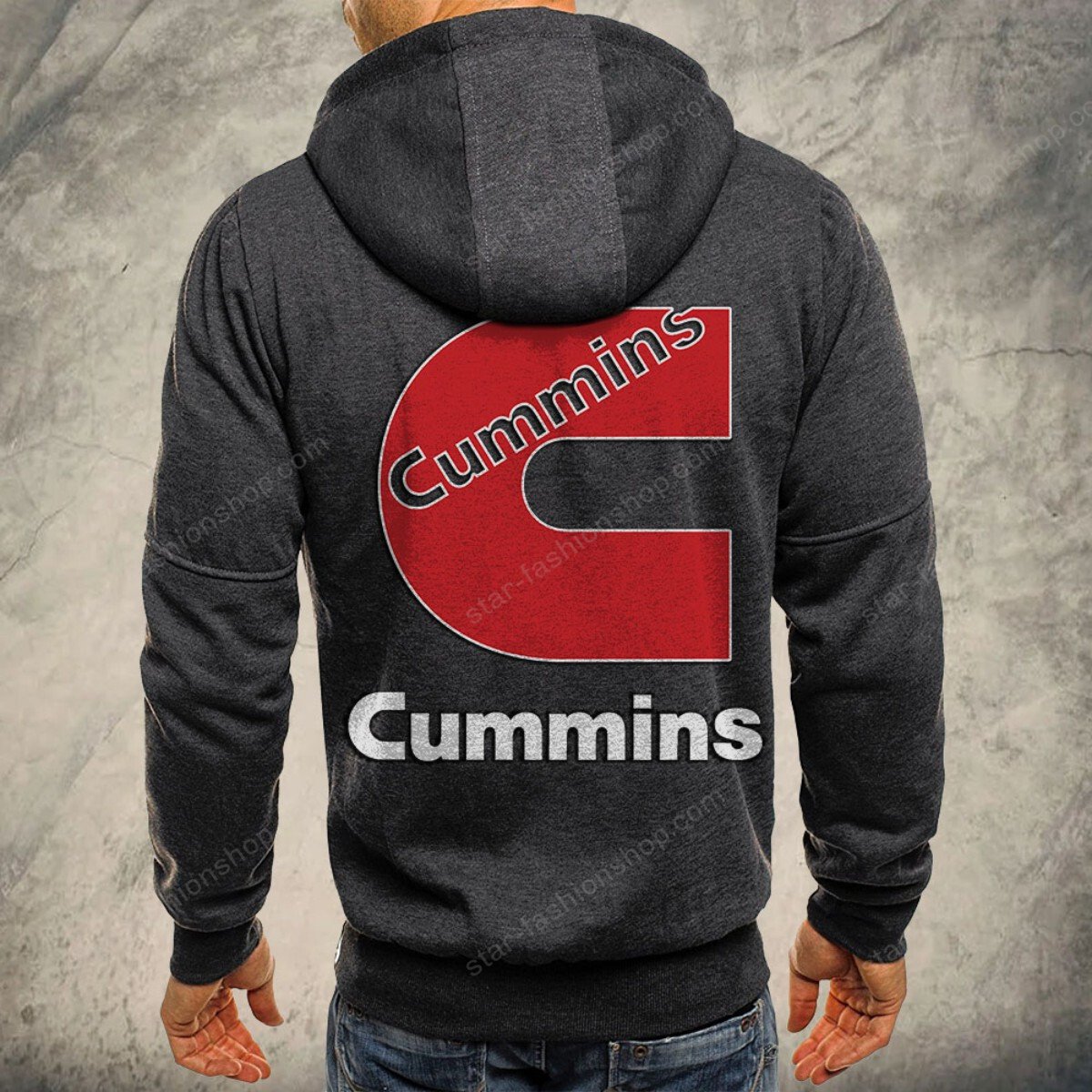 Cummins Kapuzensweatjacke – Bild 5