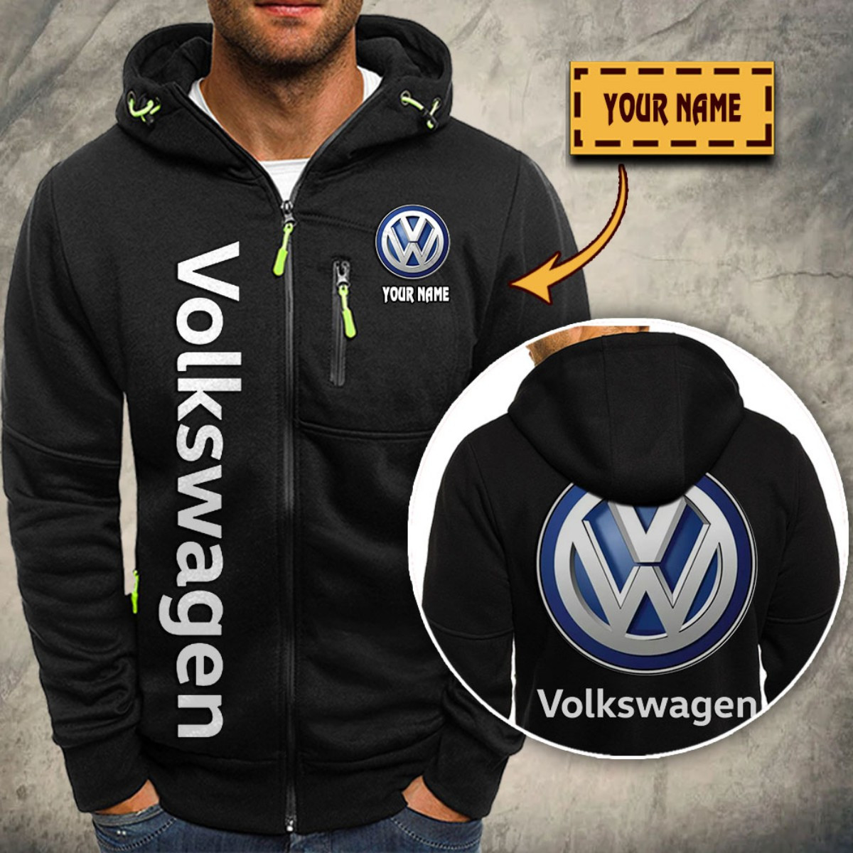 Volkswagen Kapuzensweatjacke