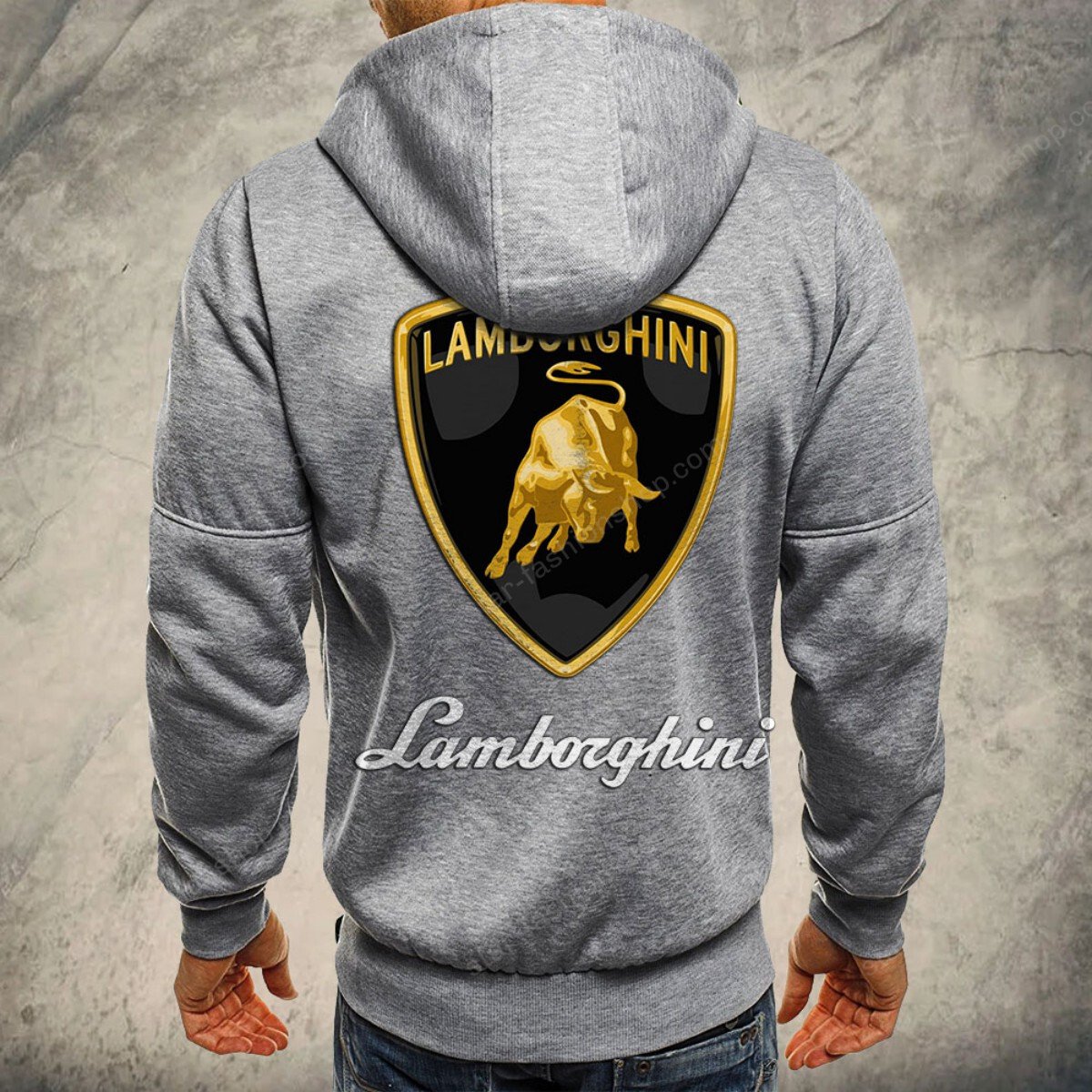 Lamborghini Kapuzensweatjacke – Bild 7