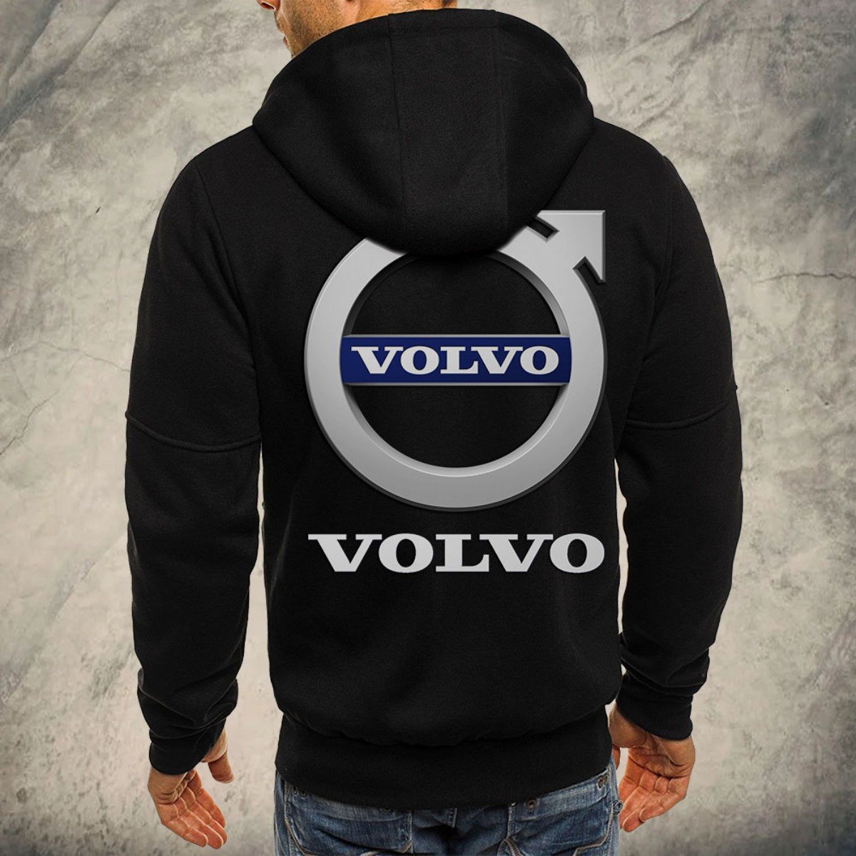 Volvo Kapuzensweatjacke – Bild 3
