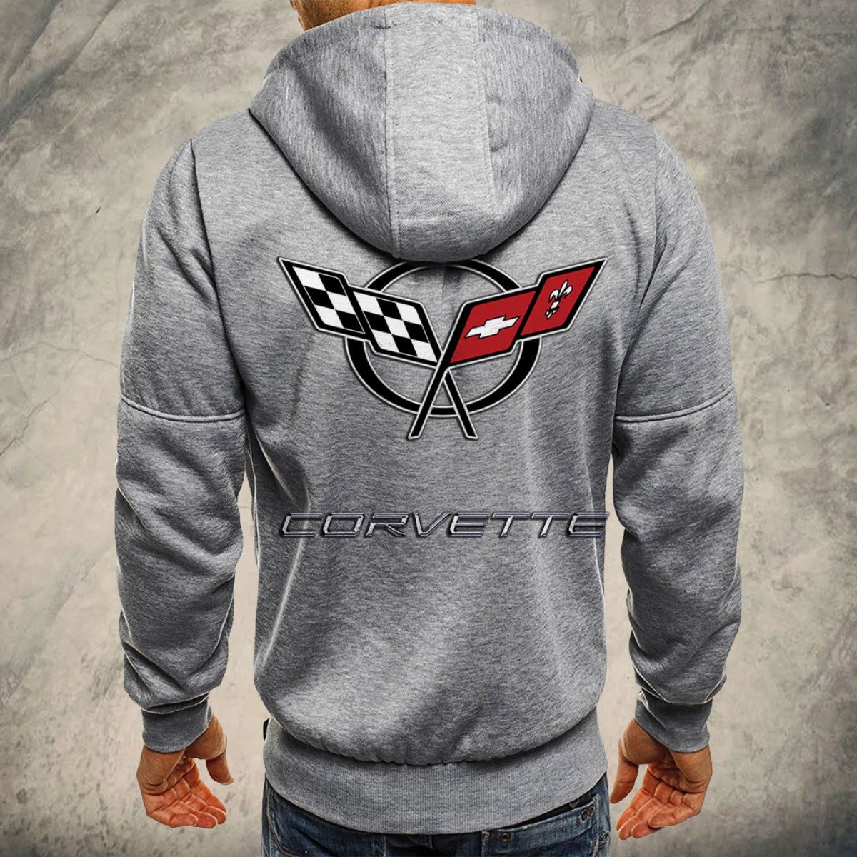 Corvette C5 Kapuzensweatjacke – Bild 7