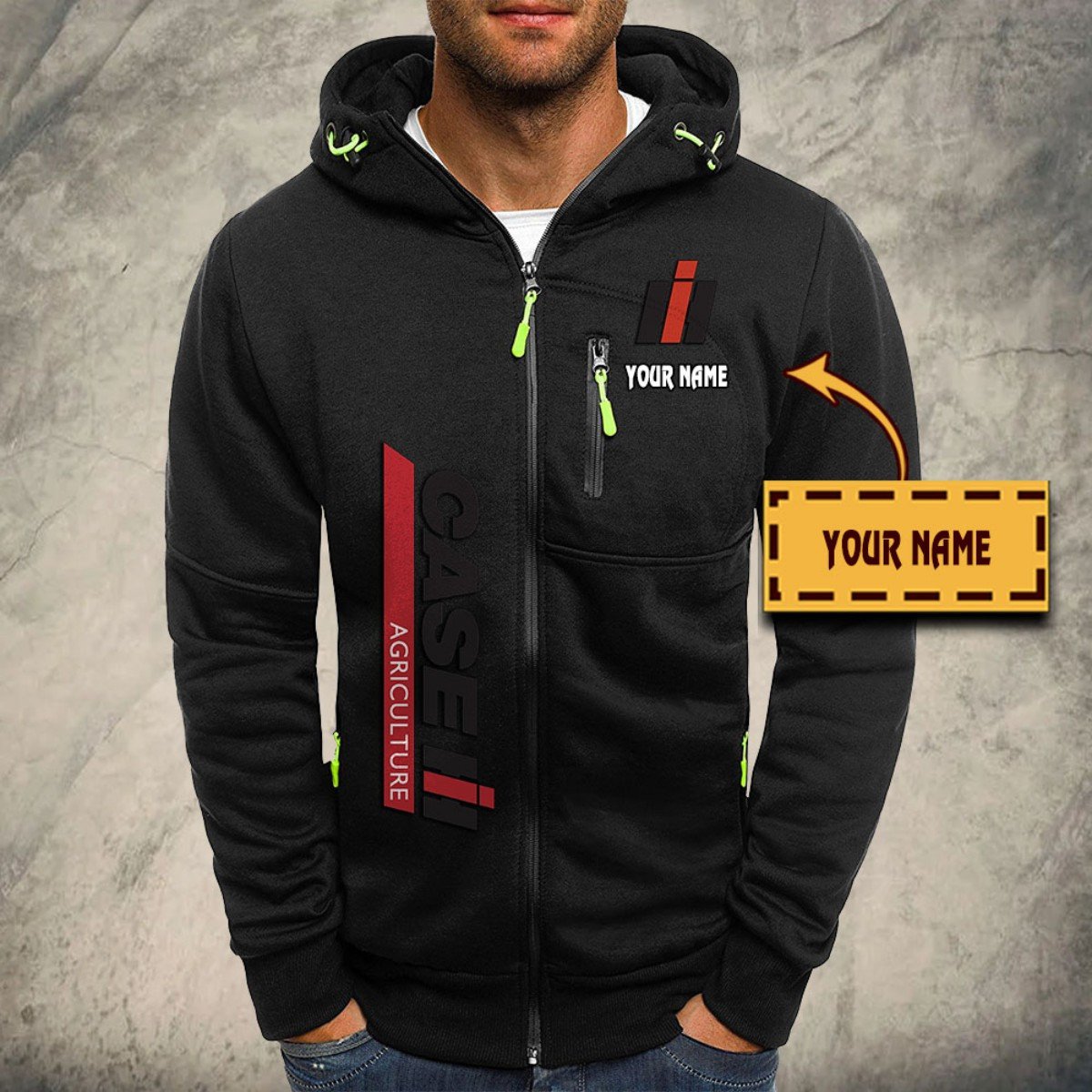 Case IH Kapuzensweatjacke – Bild 2